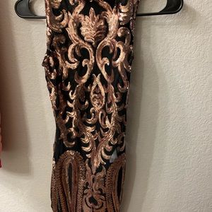 Sequin dress from Fashion Nova